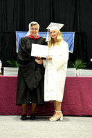 Receiving Diploma Class of 2022