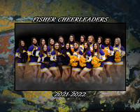 Fisher Dance Team and Cheerleaders 21-22